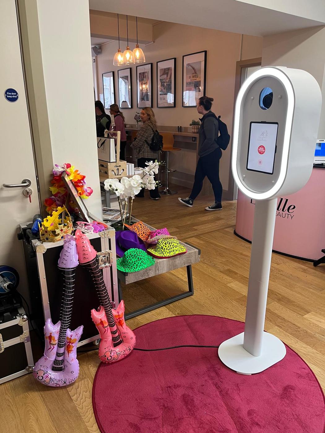 Premier Selfie Pod with Printer Stand